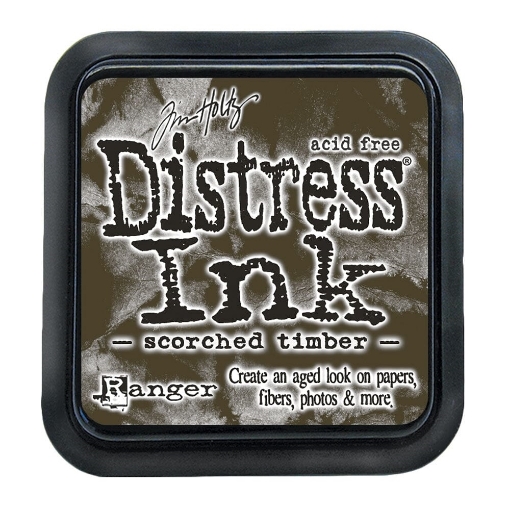 Picture of Tim Holtz Distress Ink Pad | Υδατοδιαλυτό Dye Μελάνι για Blending & Mixed Media - Scorched Timber