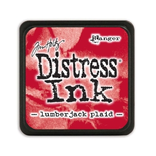 Picture of Tim Holtz Distress Mini Ink Pad | Υδατοδιαλυτό Dye Μελάνι για Blending & Mixed Media -  Lumberjack Plaid