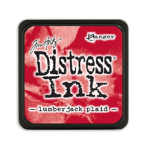 Picture of Tim Holtz Distress Mini Ink Pad | Υδατοδιαλυτό Dye Μελάνι για Blending & Mixed Media -  Lumberjack Plaid