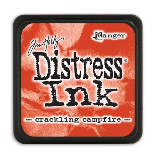 Picture of Tim Holtz Distress Mini Ink Pad | Υδατοδιαλυτό Dye Μελάνι για Blending & Mixed Media -  Crackling Campfire