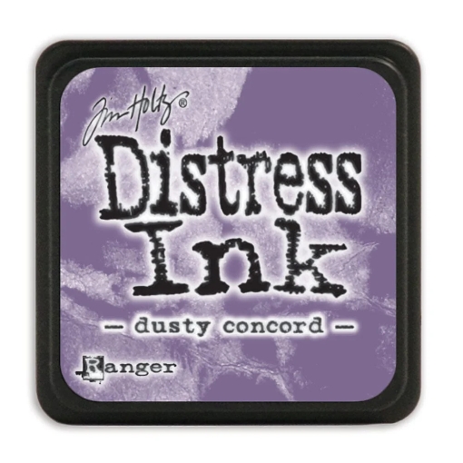 Picture of Tim Holtz Distress Mini Ink Pad | Υδατοδιαλυτό Dye Μελάνι για Blending & Mixed Media -  Dusty Concord
