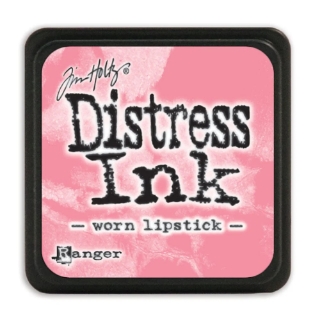 Picture of Tim Holtz Distress Mini Ink Pad | Υδατοδιαλυτό Dye Μελάνι για Blending & Mixed Media -  Worn Lipstick