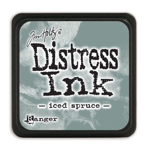 Picture of Tim Holtz Distress Mini Ink Pad | Υδατοδιαλυτό Dye Μελάνι για Blending & Mixed Media -  Iced Spruce