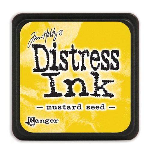 Picture of Tim Holtz Distress Mini Ink Pad | Υδατοδιαλυτό Dye Μελάνι για Blending & Mixed Media -  Mustard Seed