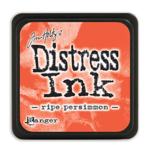 Picture of Tim Holtz Distress Mini Ink Pad | Υδατοδιαλυτό Dye Μελάνι για Blending & Mixed Media -  Ripe Persimmon
