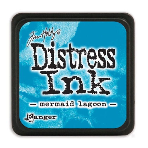 Picture of Tim Holtz Distress Mini Ink Pad | Υδατοδιαλυτό Dye Μελάνι για Blending & Mixed Media -  Mermaid Lagoon