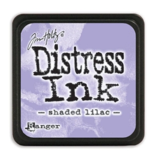 Picture of Tim Holtz Distress Mini Ink Pad | Υδατοδιαλυτό Dye Μελάνι για Blending & Mixed Media -  Shaded Lilac