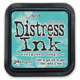 Picture of Tim Holtz Distress Ink Pad | Υδατοδιαλυτό Dye Μελάνι για Blending & Mixed Media - Evergreen Bough