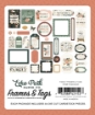 Picture of Echo Park Cardstock Διακοσμητικά Εφήμερα - Family, Frames & Tags, 34τεμ.