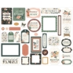 Picture of Echo Park Cardstock Διακοσμητικά Εφήμερα - Family, Frames & Tags, 34τεμ.