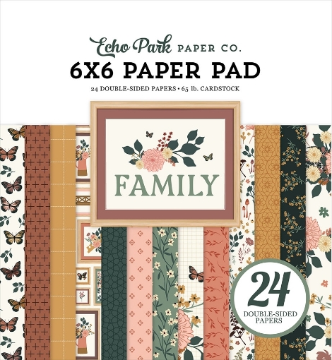 Picture of Echo Park Μπλοκ Scrapbooking Διπλής Όψης 6'' x 6'' - Family