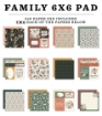 Picture of Echo Park Μπλοκ Scrapbooking Διπλής Όψης 6'' x 6'' - Family