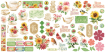 Picture of Graphic 45 Season to Celebrate Ephemera Set – Cardstock Εφήμερα, 60τεμ.