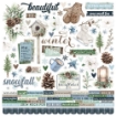 Picture of Simple Stories Συλλογή Χαρτιών Scrapbooking Διπλής Όψης 12" X 12" - Simple Vintage Fresh Snow  
