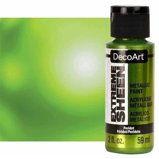Picture of DecoArt Extreme Sheen | Μεταλλικό Ακρυλικό Χρώμα Υψηλής Αντανάκλασης – Peridot, 59ml