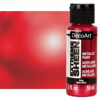 Picture of DecoArt Extreme Sheen | Μεταλλικό Ακρυλικό Χρώμα Υψηλής Αντανάκλασης – Ruby, 59ml