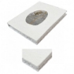 Picture of Lamali Galet Handmade Cotton Rag Notebook | 100% Cotton Handmade Notebook 120gsm - White, 5.9" x 8.3"
