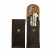 Picture of Lamali Frigate Handmade Leather Pencil Case | Χειροποίητη Δερμάτινη Κασετίνα - 7.5 x 17 cm