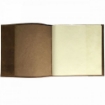 Picture of Lamali Pundit Leather Art Journal 21 x 21 cm | Δερμάτινο Επαναγεμιζόμενο Journal με 100% Βαμβακερό Χαρτί 200gsm - 116 σελ.