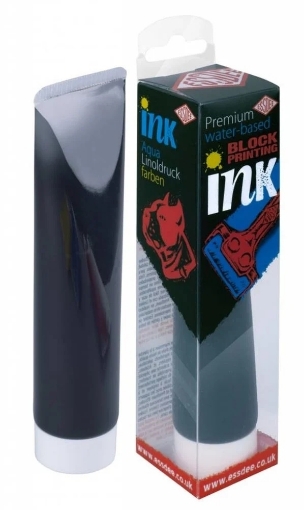 Picture of Essdee Premium Block Printing Ink - Μελάνι Λινοτυπίας 100 ml - Black 