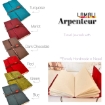 Picture of Lamali Arpenteur Traveler’s Notebook 13 x 19 cm | Χειροποίητο Notebook με Χαρτί Lokta - Olive Green, 320 σελ.