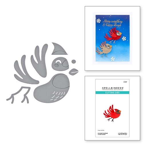 Picture of Spellbinders Etched Dies Μήτρες Κοπής - Conrad Cardinal, 4τεμ.