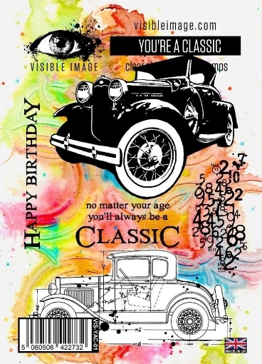 Picture of Visible Image Διάφανες Σφραγίδες Α6 - You're A Classic, 5τεμ.