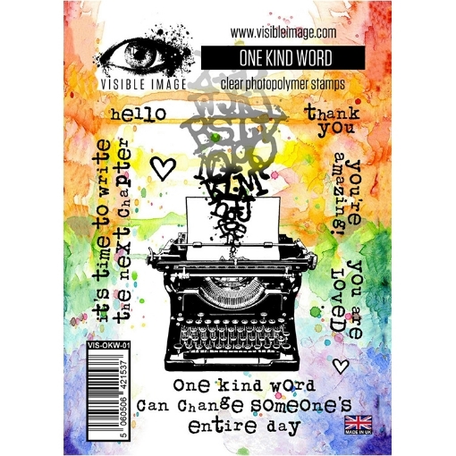 Picture of Visible Image Διάφανες Σφραγίδες A6 - One Kind Word, 10τεμ.