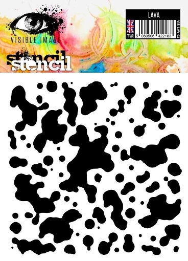 Picture of Visible Image Στένσιλ 6" x 6" - Lava