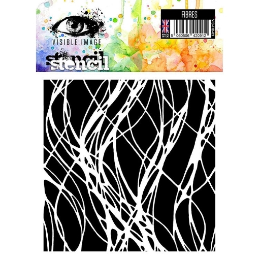 Picture of Visible Image Στένσιλ 6" x 6" - Fibres