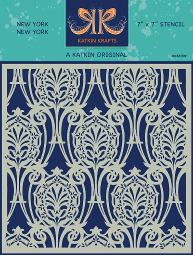 Picture of Katkin Krafts Στένσιλ 7"x7" - New York