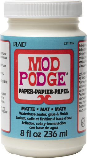 Picture of Plaid Mod Podge Κόλλα/Sealer/Φινίρισμα για Χαρτί 236ml – Matte Finish