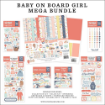 Picture of Echo Park Mega Bundle Συλλογή Scrapbooking 12" X 12" - Baby On Board, It's A Girl   