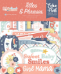 Picture of Echo Park Cardstock Ephemera | Titles & Phrases Baby On Board, It’s A Girl, 32τεμ.