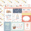 Picture of Echo Park Collection Kit 12"x12" | Συλλογή Χαρτιών Scrapbooking Baby On Board, It’s A Girl