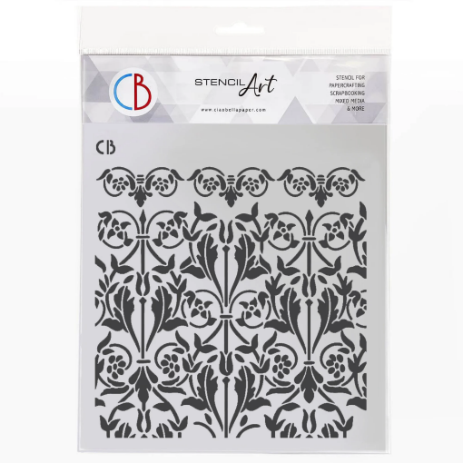 Picture of Ciao Bella Texture Στένσιλ 8" x 8" - Tapestry Treasures