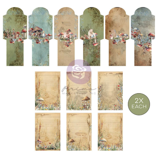 Picture of Prima Marketing Postcards - Διακοσμητικές Καρτ Ποστάλ - Return To Wonderland, 24τεμ.