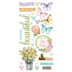 Picture of Simple Stories Simple Pages Scrapbooking Page Kit- Simple Vintage Flower Shoppe, 91τεμ