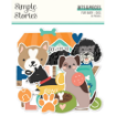 Picture of Simple Stories Χάρτινα Διακοσμητικά Εφήμερα - Fur Baby Dog, Bits & Pieces, 52τεμ