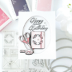 Picture of Pinkfresh Studio Clear Stamps | Διάφανες Σφραγίδες με Vintage Αλληλογραφία - Classic Correspondence, 11 τεμ.