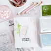 Picture of Pinkfresh Studio Clear Stamps | Διάφανες Σφραγίδες με Vintage Αλληλογραφία - Classic Correspondence, 11 τεμ.