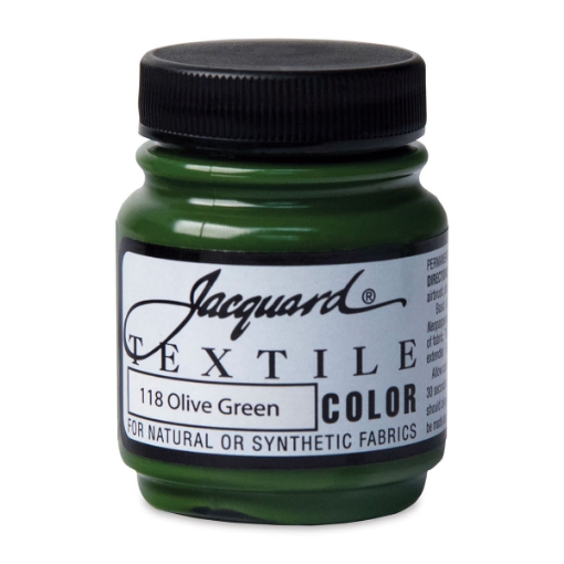Picture of Jacquard Textile Color Χρώμα Για Ύφασμα 67ml - Olive Green (Λαδί Πράσινο)