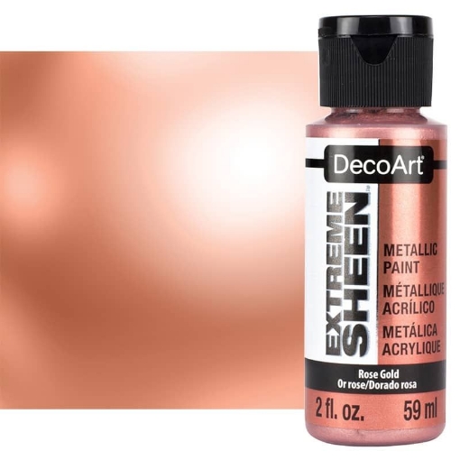 Picture of DecoArt Extreme Sheen | Μεταλλικό Ακρυλικό Χρώμα Υψηλής Αντανάκλασης – Rose Gold, 59ml
