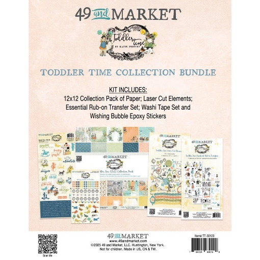 Picture of 49 & Market Collection Bundle Συλλογή Scrapbooking 12" x 12" - Toddler Time 