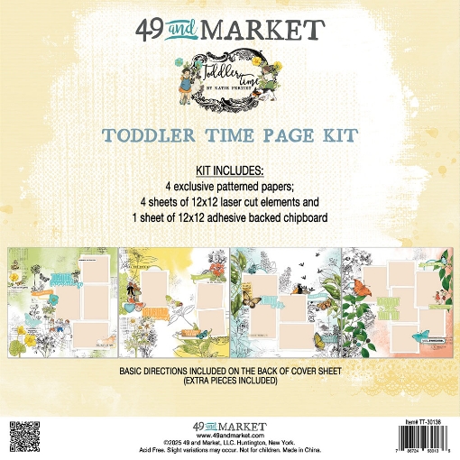 Picture of 49 & Market Scrapbooking Page Kit | Κιτ Δημιουργίας Layouts – Toddler Time