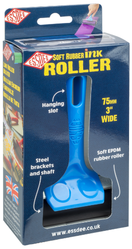 Picture of Essdee Rubber Ink Roller 7.5 cm – Μαλακό Ρολό Τυπώματος