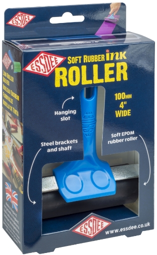 Picture of Essdee Rubber Ink Roller 10 cm – Μαλακό Ρολό Τυπώματος