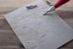 Picture of Essdee Printmakers SoftCut  Carving Block 6" x 8" x .1" - Επιφάνεια Χάραξης Σφραγίδων