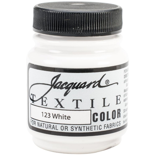 Picture of Jacquard Textile Color Χρώμα Για Ύφασμα 67ml - White (Λευκό)