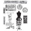 Picture of Stampers Anonymous Tim Holtz Cling Σφραγίδες 7" X 8.5" - Haberdashery, 7τεμ.